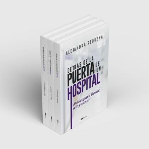 Detrás de la puerta de un hospital